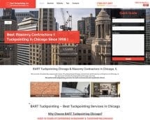 Strony internetowe Chicago i pozycjonowanie dla Masonry Contractors